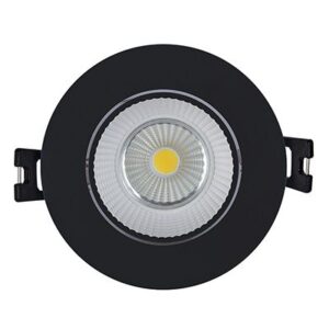 DOWN LIGHT MATTE BLACK FIXED KIT 3B