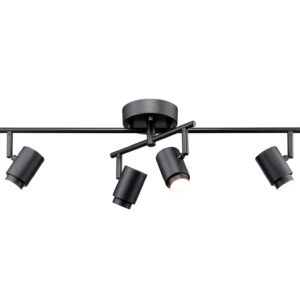 DOWN LIGHT MATTE BLACK SWIVEL KIT 4B