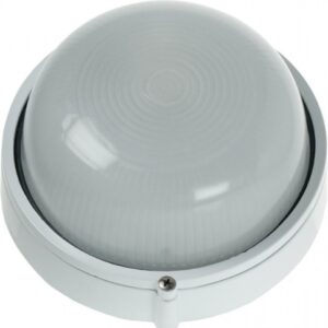 Diecast Aluminium Bulkhead-Large IP54 White